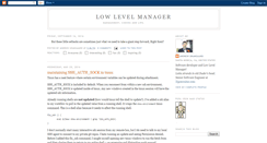 Desktop Screenshot of lowlevelmanager.com