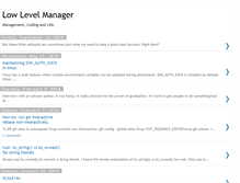 Tablet Screenshot of lowlevelmanager.com